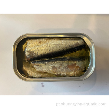 Óleo enlatado de peixe de sardinha para venda